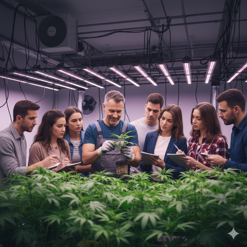 Cannabis Anbau Workshop